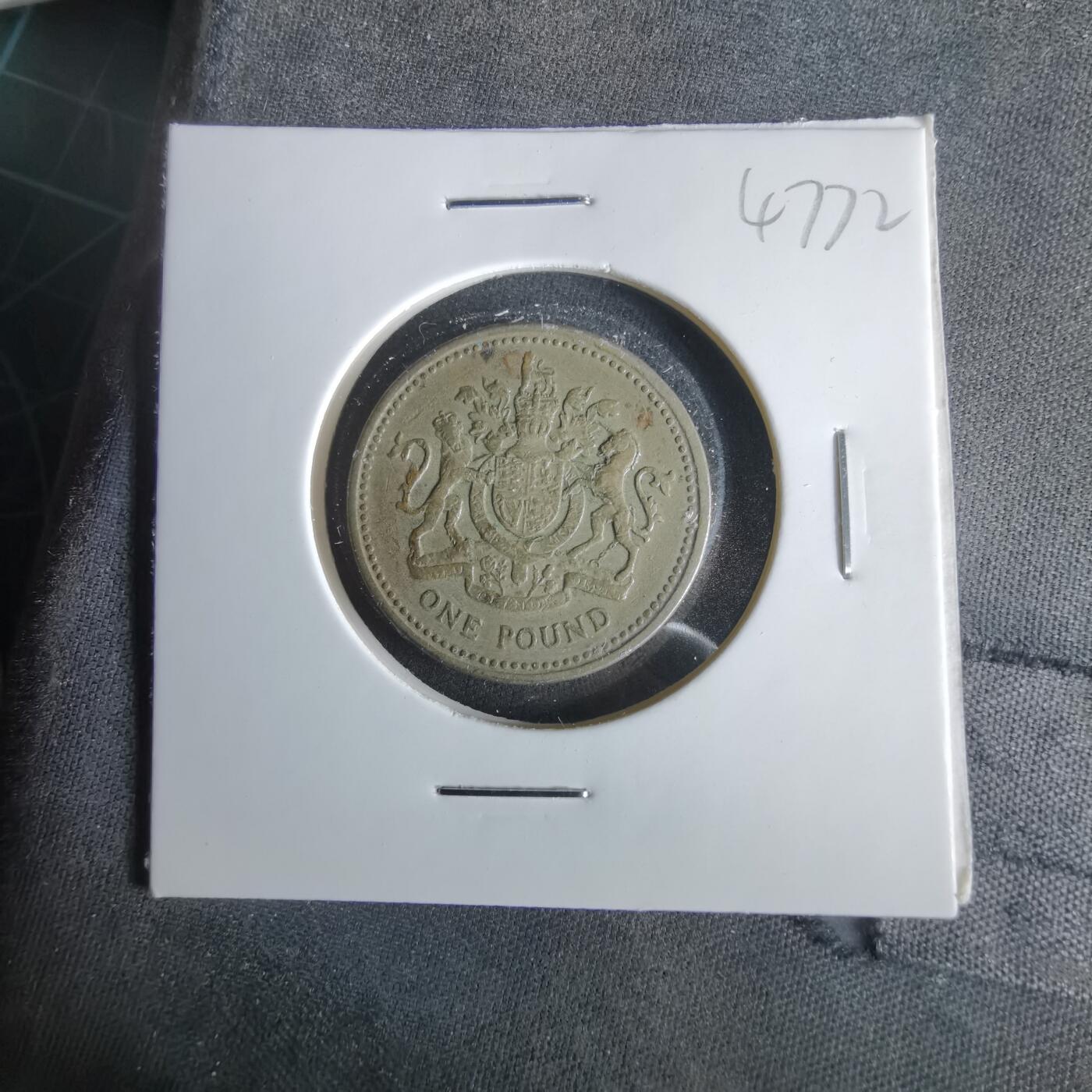 沼泽如烟--第1047场 英国1983年一磅