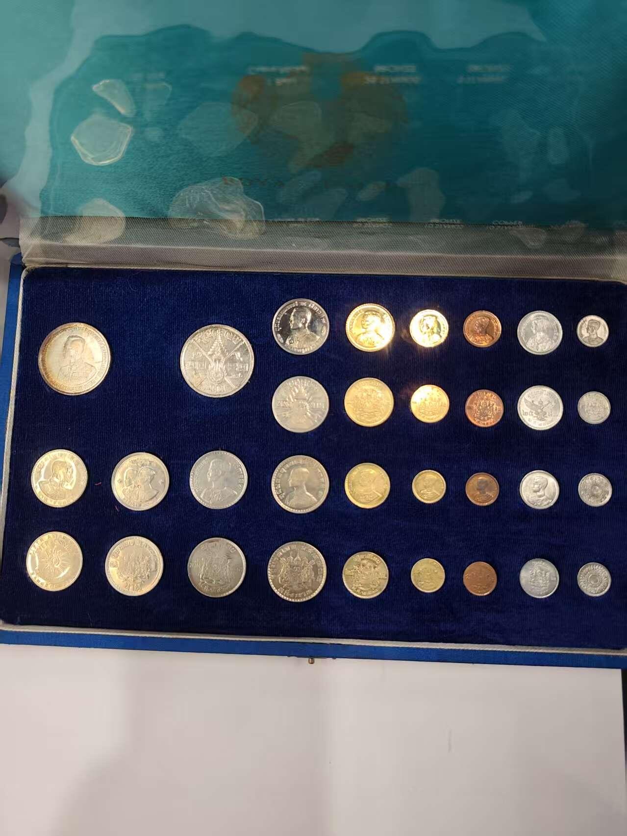 G&W世界散币，银币处理专场（第47场） 泰国拉玛九世32枚套  3银