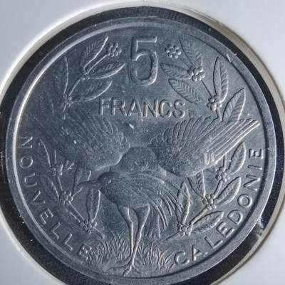 沼泽如烟--第1047场 - 法属新喀里多尼亚1999年5法郎