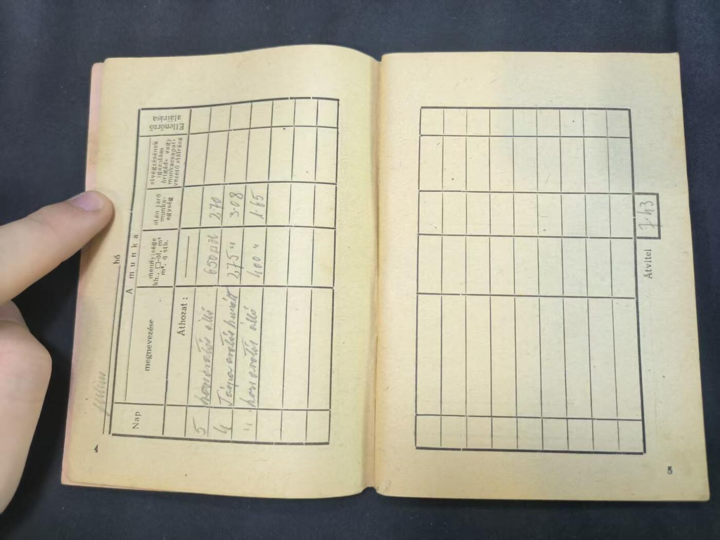 云宸嘉赏-勋臻佳藏四月精品甄选场次（低佣 一元一手） 匈牙利人民共和国（社会主义时期，1949-1989）农业生产合作社社会员证   授予托特・尤利娅夫人