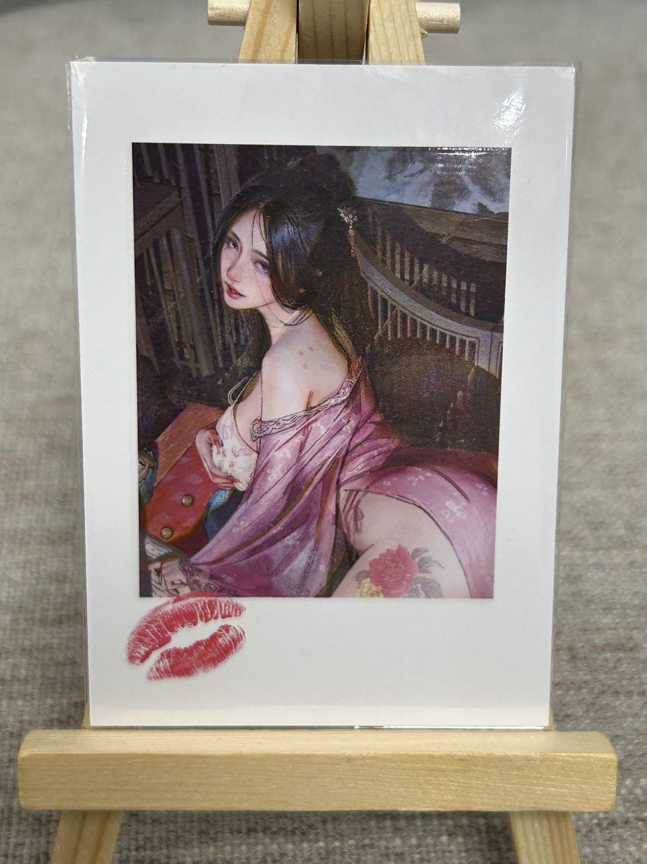 喜灰玩卡拍卖第七期，接拍品0佣金，欢迎送拍，释放现金流，让自己有资金可以购买更多喜欢的卡牌，让别的卡友能淘到更多心仪的卡牌 【限编46/50抱歉】炎卡拍立得  限编 46/50