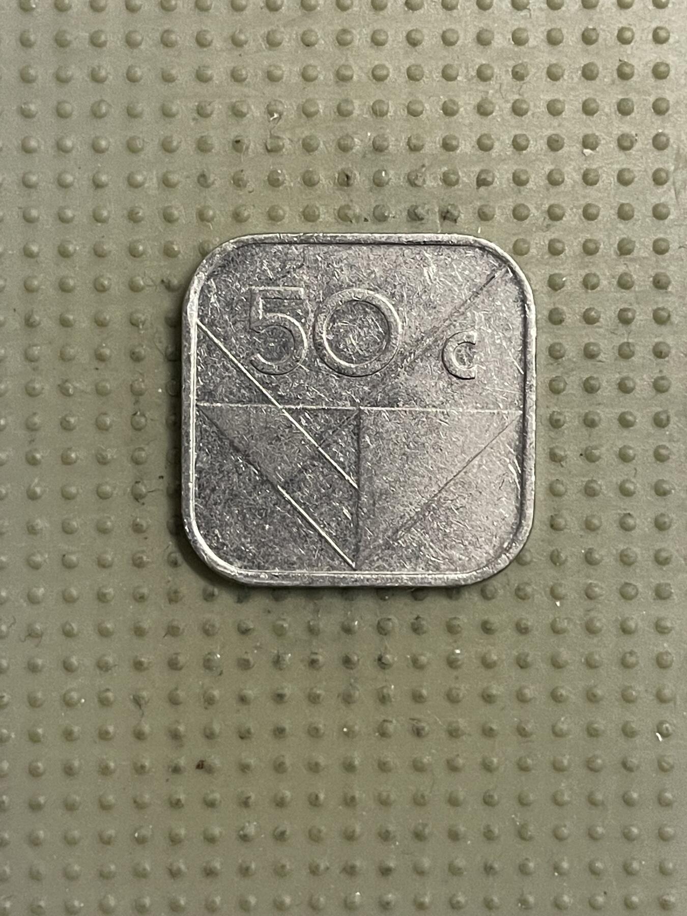 2026年第42场各国散币拍卖（总第192场） 阿鲁巴1986年50分