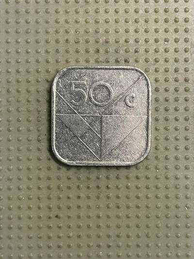 2026年第42场各国散币拍卖（总第192场） - 阿鲁巴1986年50分