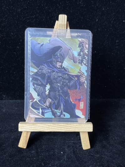 秋原瞳的小店第四十一期——盛夏的时光，即将如约而至 - 卡游卡游三国 PR088张辽 威震逍遥津 原膜