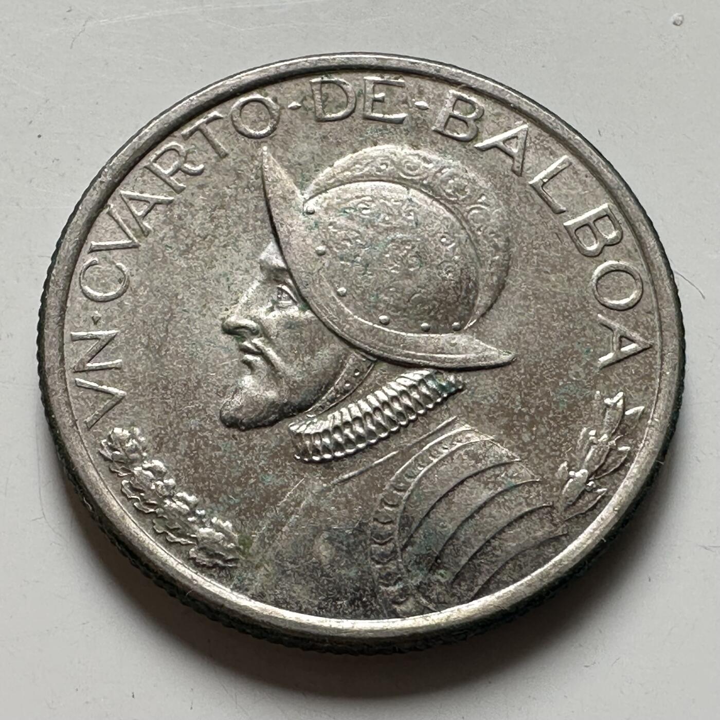 🌹外币初藏🌹🐯2026年第40场   每周二四六晚8️⃣点 世界钱币 巴拿马 2001年 1/4巴波亚 