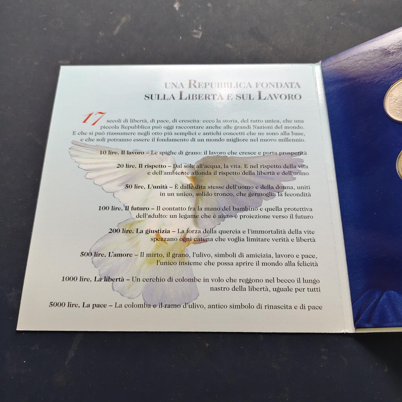 【全场包邮】纯粹捡漏拍521场 意大利+圣马力诺官方封装套币3套一组-意大利1999年10枚套（无银币）+圣马力诺2000年7枚套（无银币）+圣马力诺2001年7枚套币（无银币）