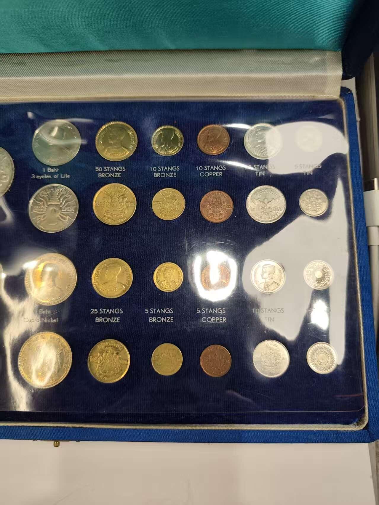 G&W世界散币，银币处理专场（第47场） 泰国拉玛九世32枚套  3银