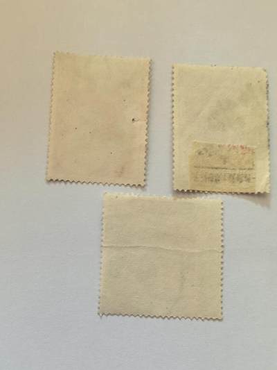 杂票 中国邮票人物各时期照片3枚不同旧