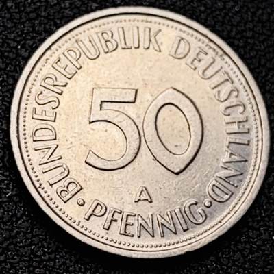 泉币菌-第223场-拍品多 请提前出价(工作原因  发货比较迟缓 已在拍卖规则里面说明 望理解) - 20mm 联邦德国50芬尼 A版 种植橡树 1993年