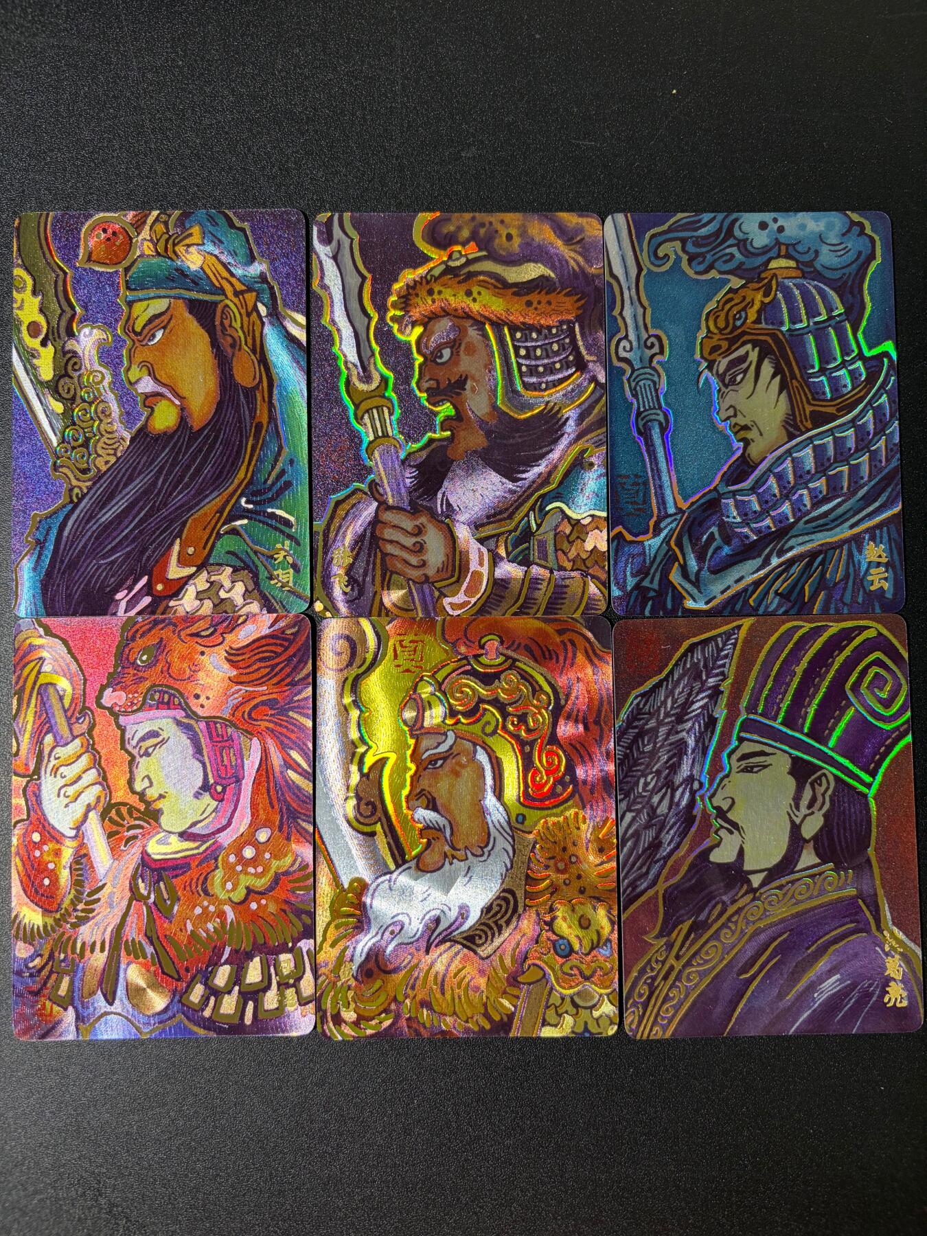 NO.30 好又多金牌大场，每周一站式配齐，方便凑单！（周6晚9点截拍，卖家送拍0抽成！） 【套卡】超吉梦历代 五虎大真三国五虎+诸葛亮 冷烫全粗6张