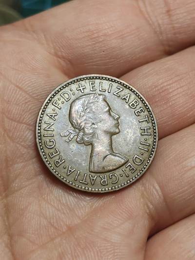 2026年第四十三场(总第二百一十二场）外国好品散币场(免佣金) - 英国🇬🇧1957年半便士(伊丽莎白二世青年桂冠第二版)