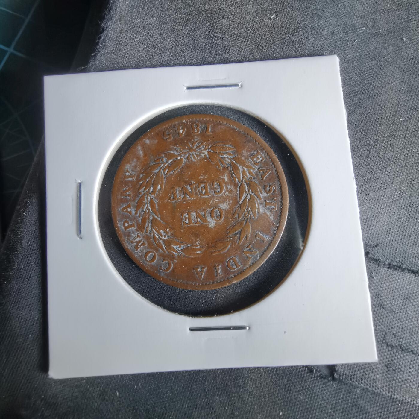 沼泽如烟--第1047场 东印度公司1845年一分