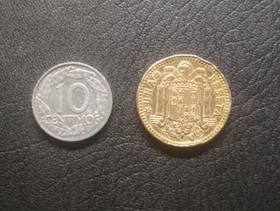 荟藏特别场次第十五期——“社长的硬币堆” - 西班牙佛朗哥头像10分+1比赛塔