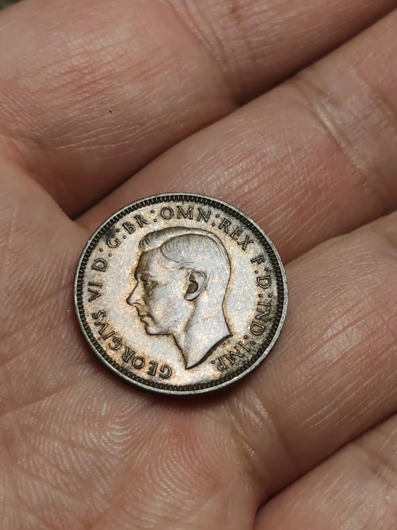 2026年第四十三场(总第二百一十二场）外国好品散币场(免佣金) 带光好品–英国🇬🇧1948年1法新(乔治六世第一版，关门年)