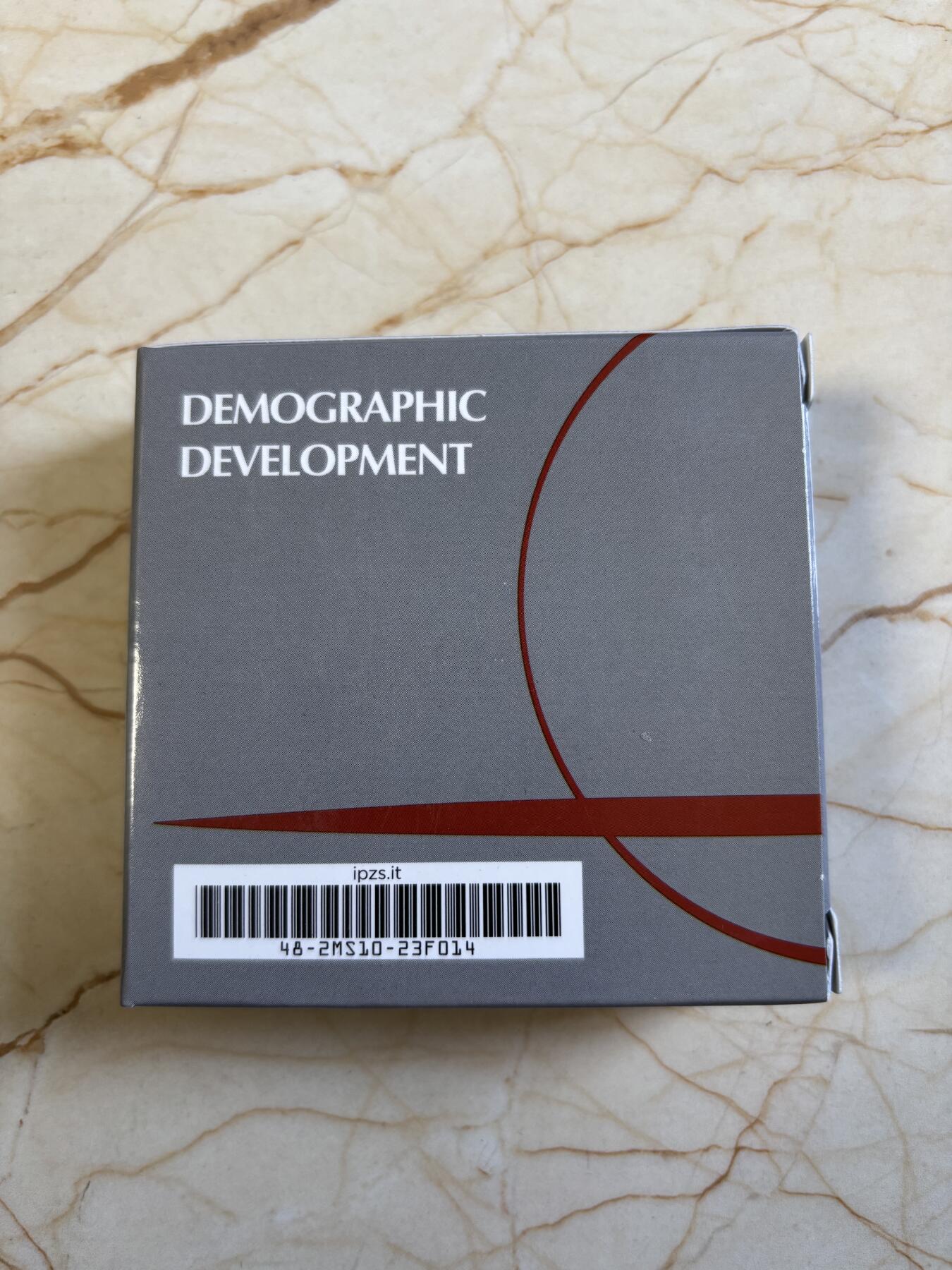 第197期拍卖 意大利2023年人口发展5欧纪念银币，925银，18克，发行4000枚