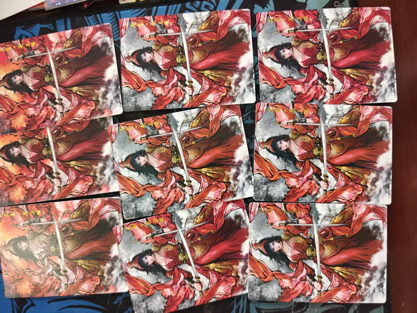 寸草不生 马年 第二期 张建东水浒 扈三娘 普卡九张