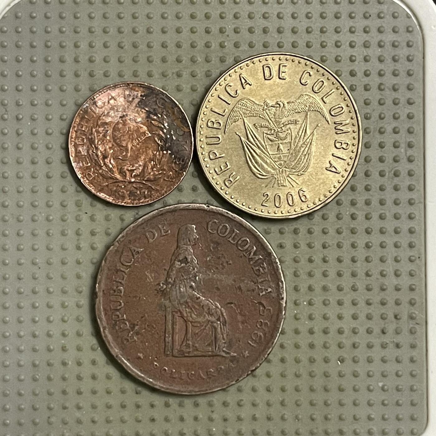 2026年第42场各国散币拍卖（总第192场） 哥伦比亚3枚