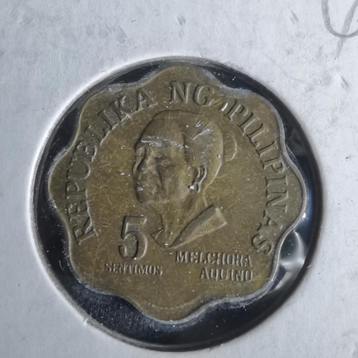 沼泽如烟--第1047场 菲律宾1977年五分