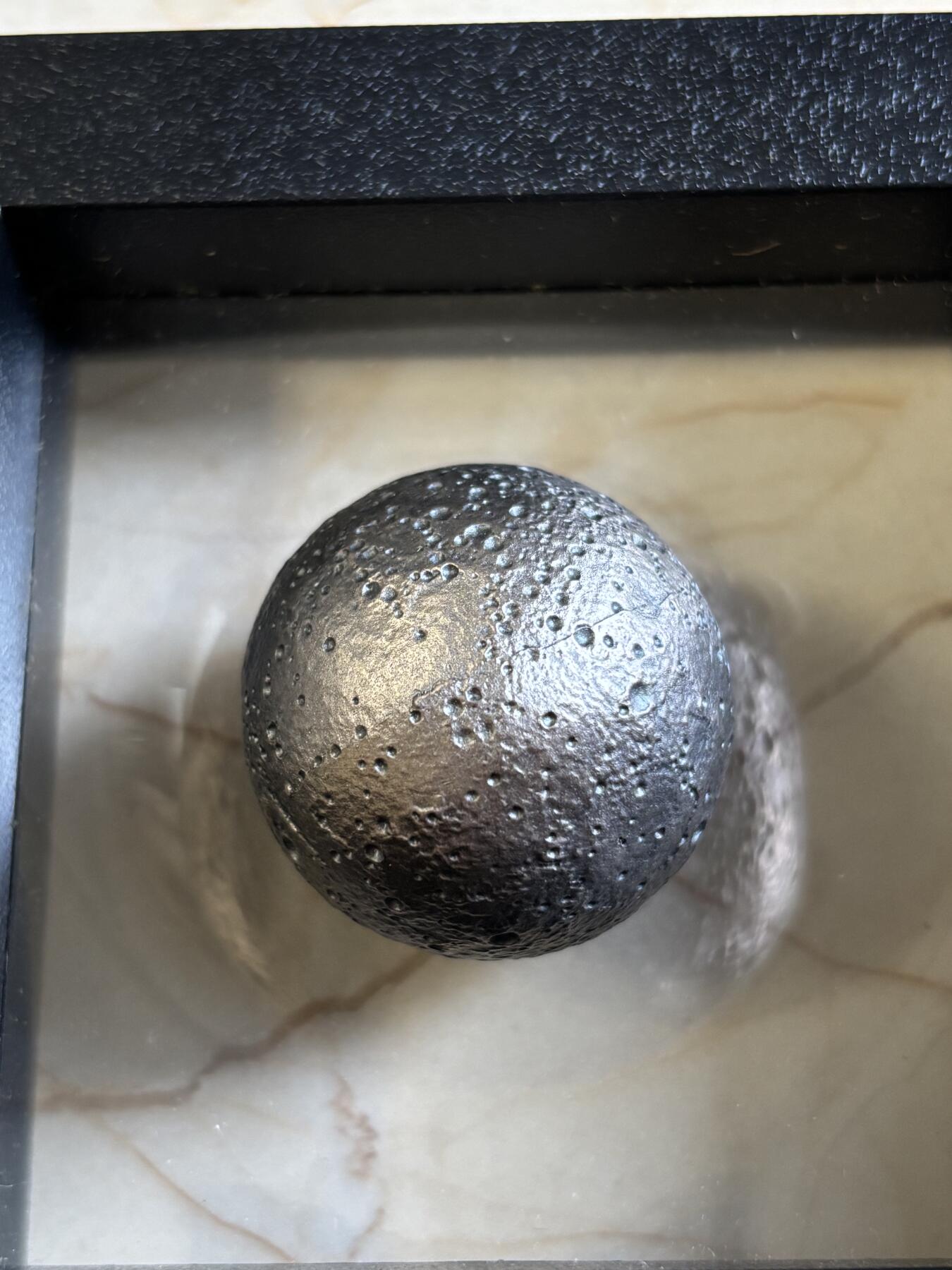 第197期拍卖 巴巴多斯2022年太阳系-水星1盎司,3D立体球形仿古银币，999银，发行4879枚