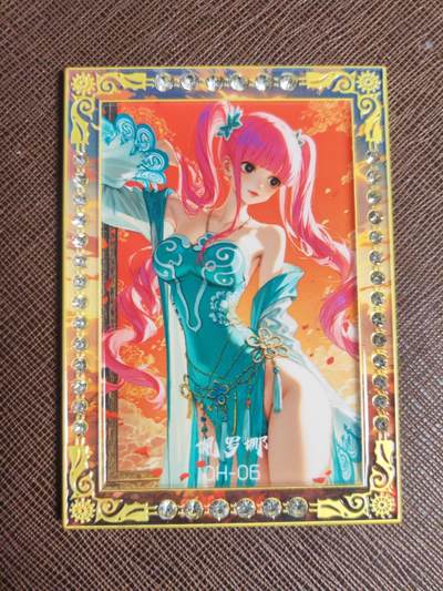 阳大大卡牌拍卖第109期（持续收拍品，周五晚上九点截拍，进群福利早知道） - 【金属卡】荧火文创 佩罗娜 OH06 限编90/111