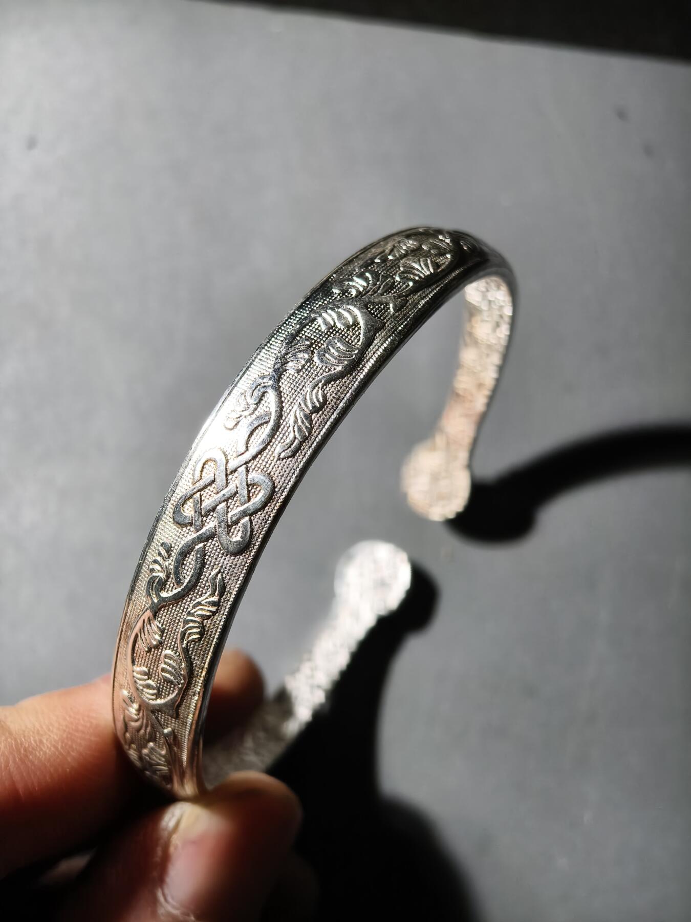 125期新疆红钱粟特钱币丝路钱币专场 渡银手镯