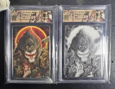 NO.29 好又多金牌大场，每周一站式配齐，方便凑单！（卖家送拍0抽成！周6晚9点截拍！） - 焱卡 燎原西游4 彫仙天命之人幻彩+墨稿一对 9.5G