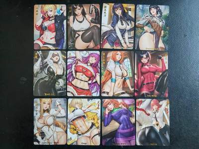 阳大大卡牌拍卖第109期（持续收拍品，周五晚上九点截拍，进群福利早知道） - 超吉梦Acg同人女神立绘卡12张