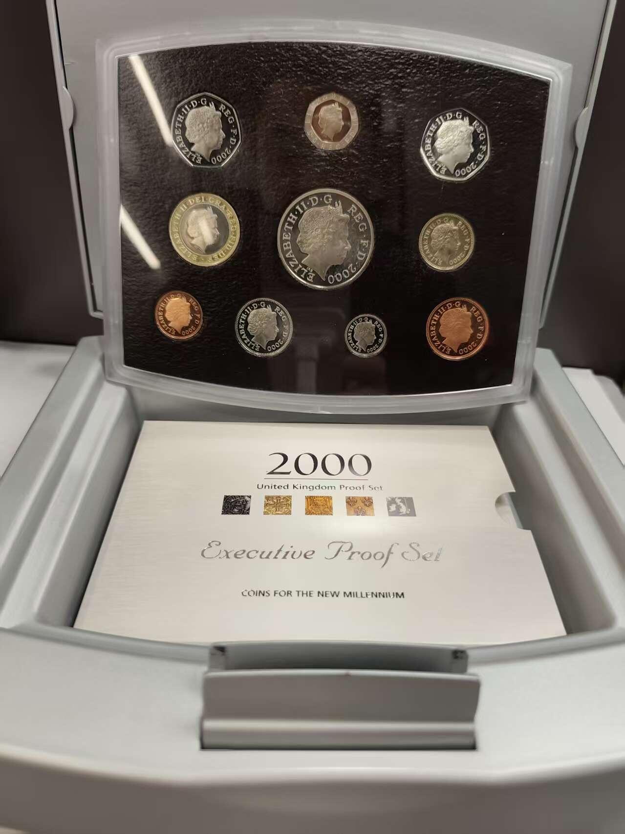 G&W世界散币，银币处理专场（第47场） 英国2000年千禧年10枚套 