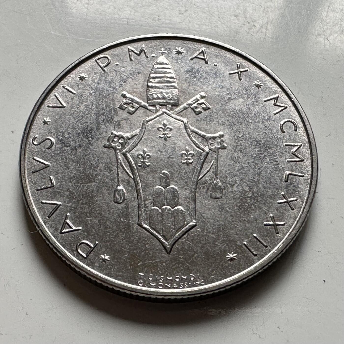 🌹外币初藏🌹🐯2026年第40场   每周二四六晚8️⃣点 世界钱币 梵蒂冈1972年50里拉