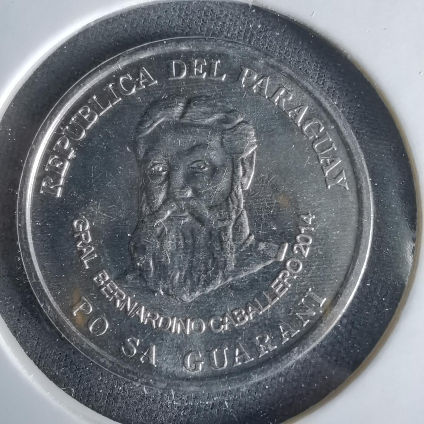 沼泽如烟--第1047场 巴拉圭2014年500瓜拉尼