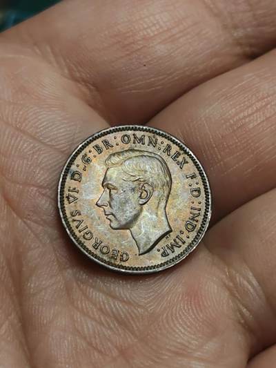 2026年第四十三场(总第二百一十二场）外国好品散币场(免佣金) - 英国🇬🇧1943年1法新(乔治六世第一版)