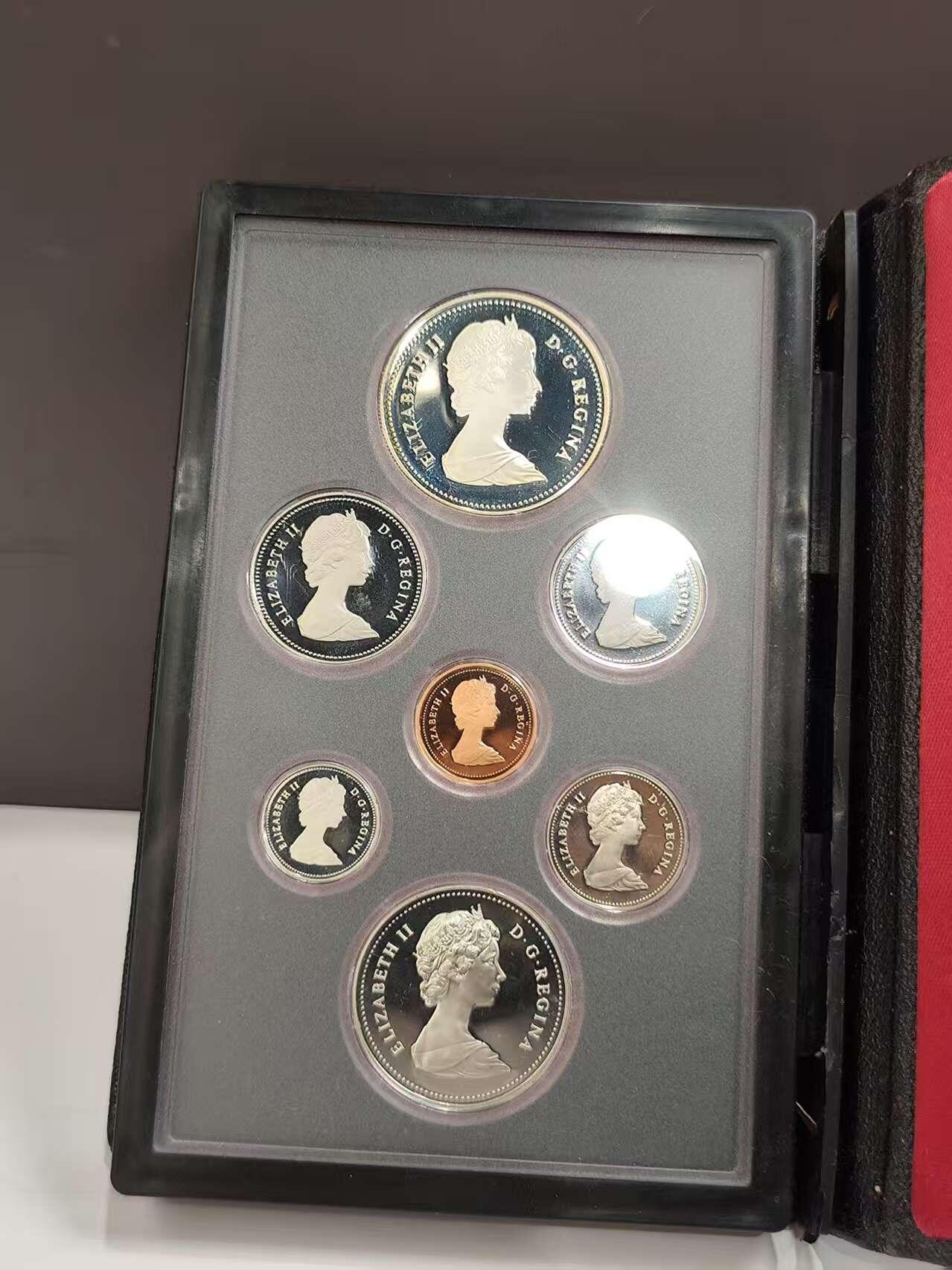 G&W世界散币，银币处理专场（第47场） 加拿大1982年7枚套  1银