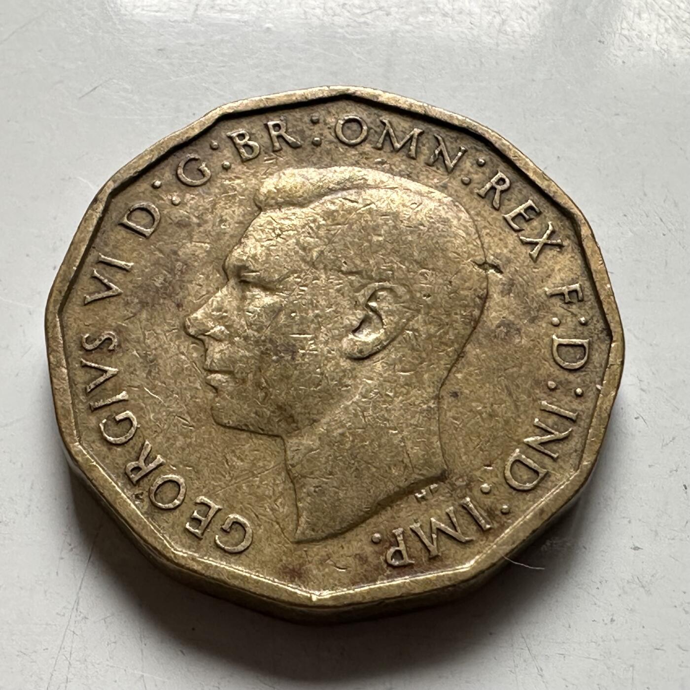 🌹外币初藏🌹🐯2026年第40场   每周二四六晚8️⃣点 世界钱币 英国1946年 3便士 特年