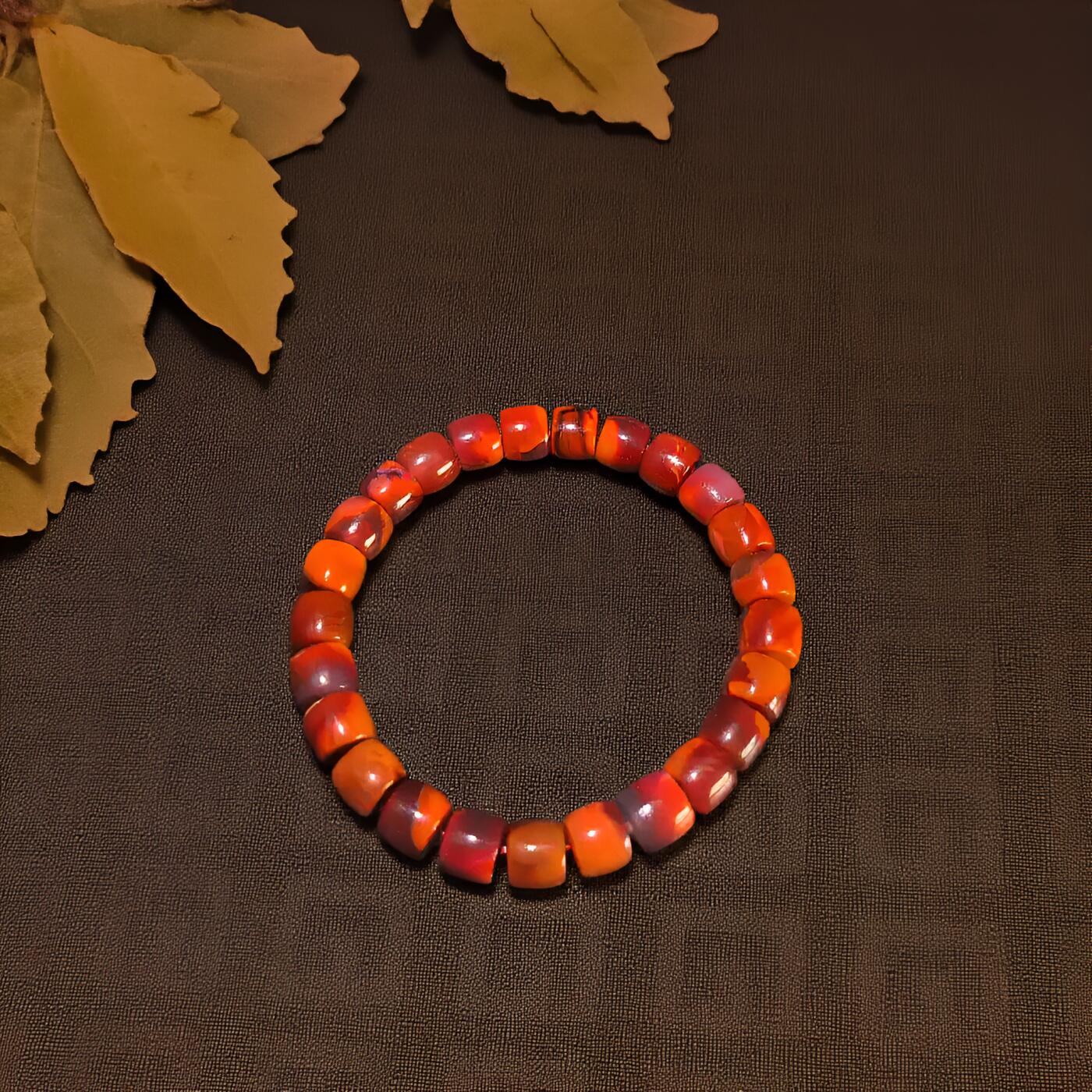 碧月说宝 君子怀瑾·当代和田玉清风专场(八) 精工归圆双色南红手串