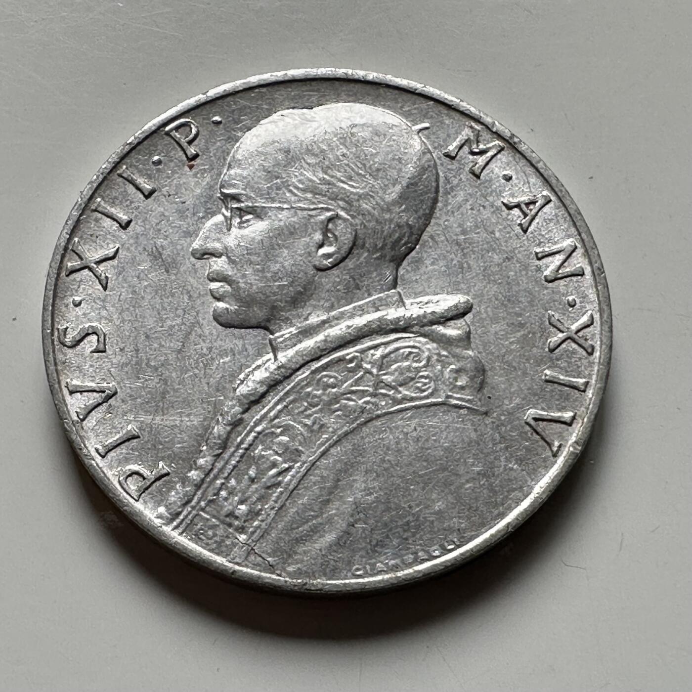 🌹外币初藏🌹🐯2026年第40场   每周二四六晚8️⃣点 世界钱币 梵蒂冈1952年10里拉