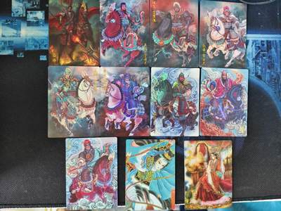 NO.29 好又多金牌大场，每周一站式配齐，方便凑单！（卖家送拍0抽成！周6晚9点截拍！） - 【套卡】齐卡 冯涛 三国二十四名将 第一弹 彩闪11张