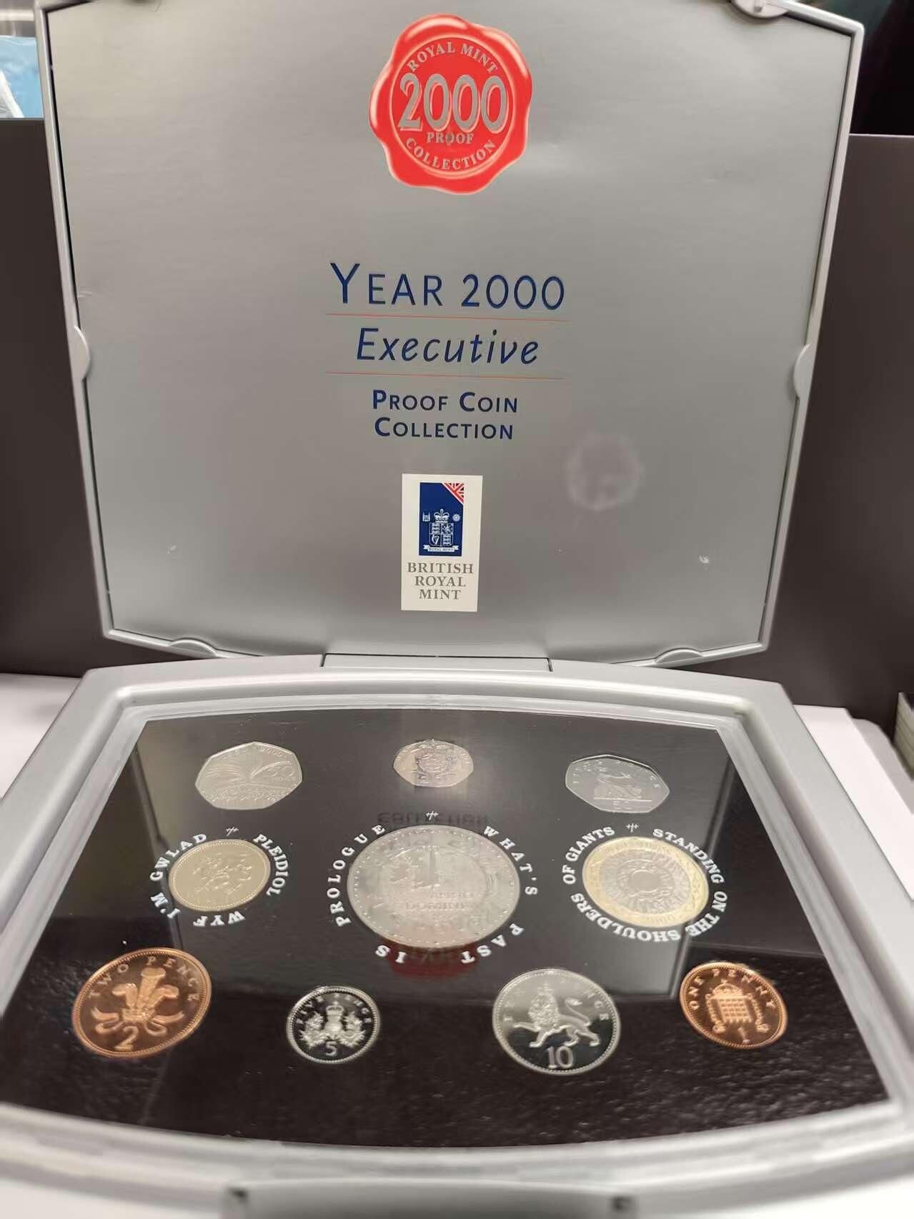 G&W世界散币，银币处理专场（第47场） 英国2000年千禧年10枚套 