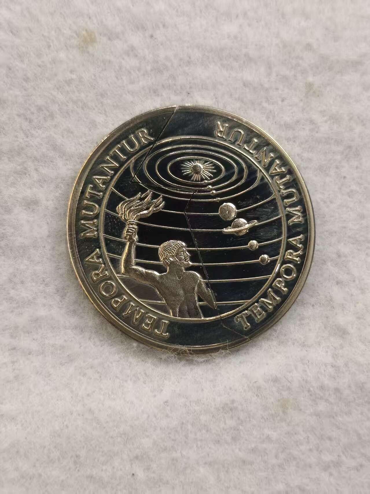 G&W世界散币，银币处理专场（第47场） 基里巴斯 萨摩亚2000年千禧年5元切割币 