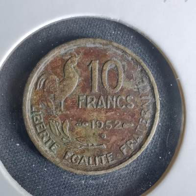 沼泽如烟--第1047场 - 法国1952年10法郎