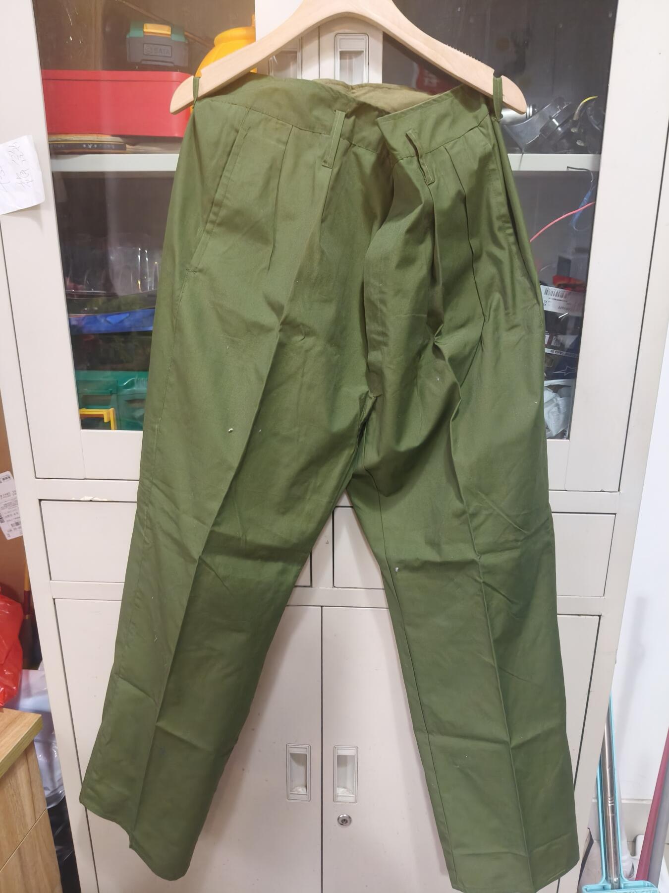 云宸嘉赏-勋臻佳藏四月精品甄选场次（低佣 一元一手） su-M65式陆的确良裤 1号尺码 180-185体态适中穿着  