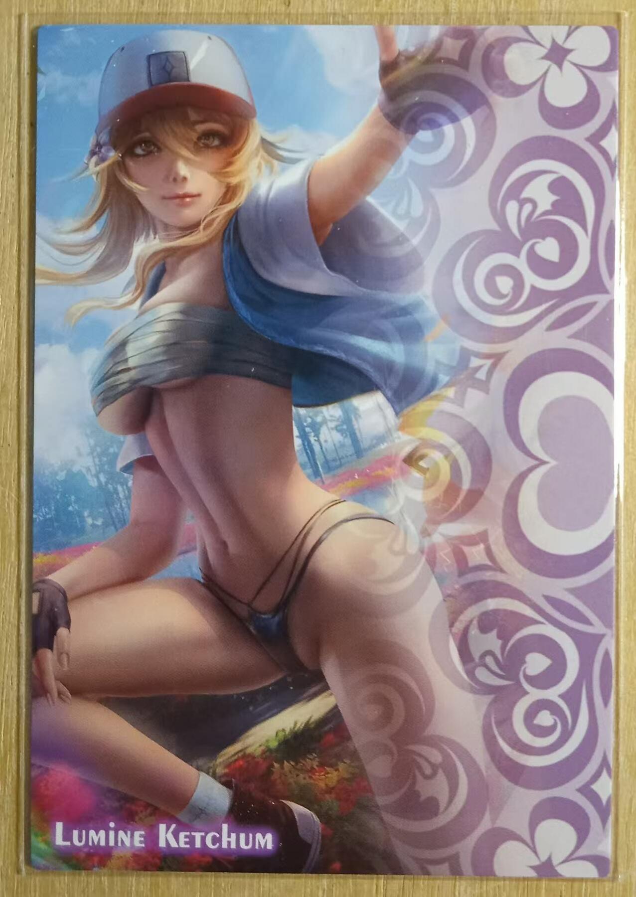 龙虎卡牌-八二场（满200元包邮，无佣金，每周六结拍，欢迎送拍） 粗闪 藏无缺卡牌 璇哥 小人系列美女