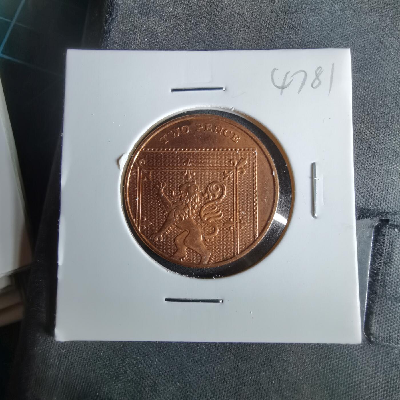 沼泽如烟--第1047场 英国2008年2便士