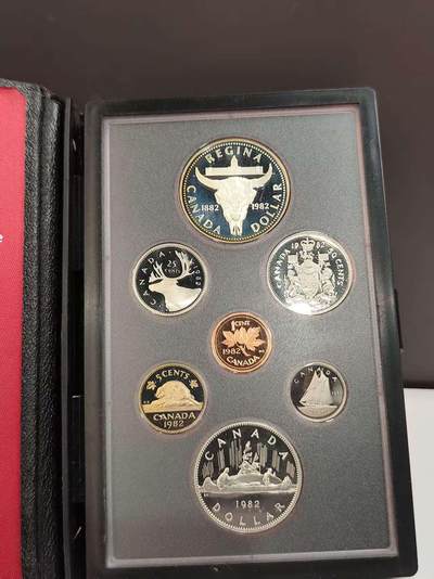 G&W世界散币，银币处理专场（第47场） - 加拿大1982年7枚套  1银