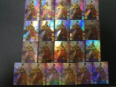 天玑星卡拍第186期《4.9周四截拍》持续收拍收评中 满赠卡需备注 - 轩辕春秋 战国风 嬴政 21张