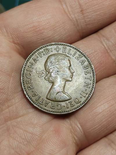 2026年第四十三场(总第二百一十二场）外国好品散币场(免佣金) - 英国🇬🇧1957年半便士(伊丽莎白二世青年桂冠第二版)