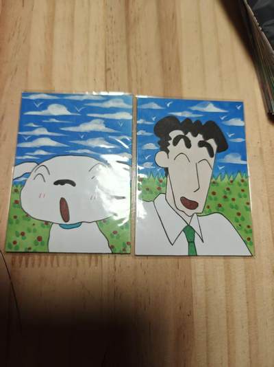 寸草不生 马年 第二期 - 【手绘】蜡笔小新 手绘 退坑 十分精美 画师自看