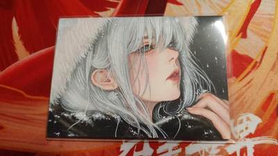 寸草不生 马年 第二期 - 精品高端手绘-名画师：大当家的--绝美白发魔女