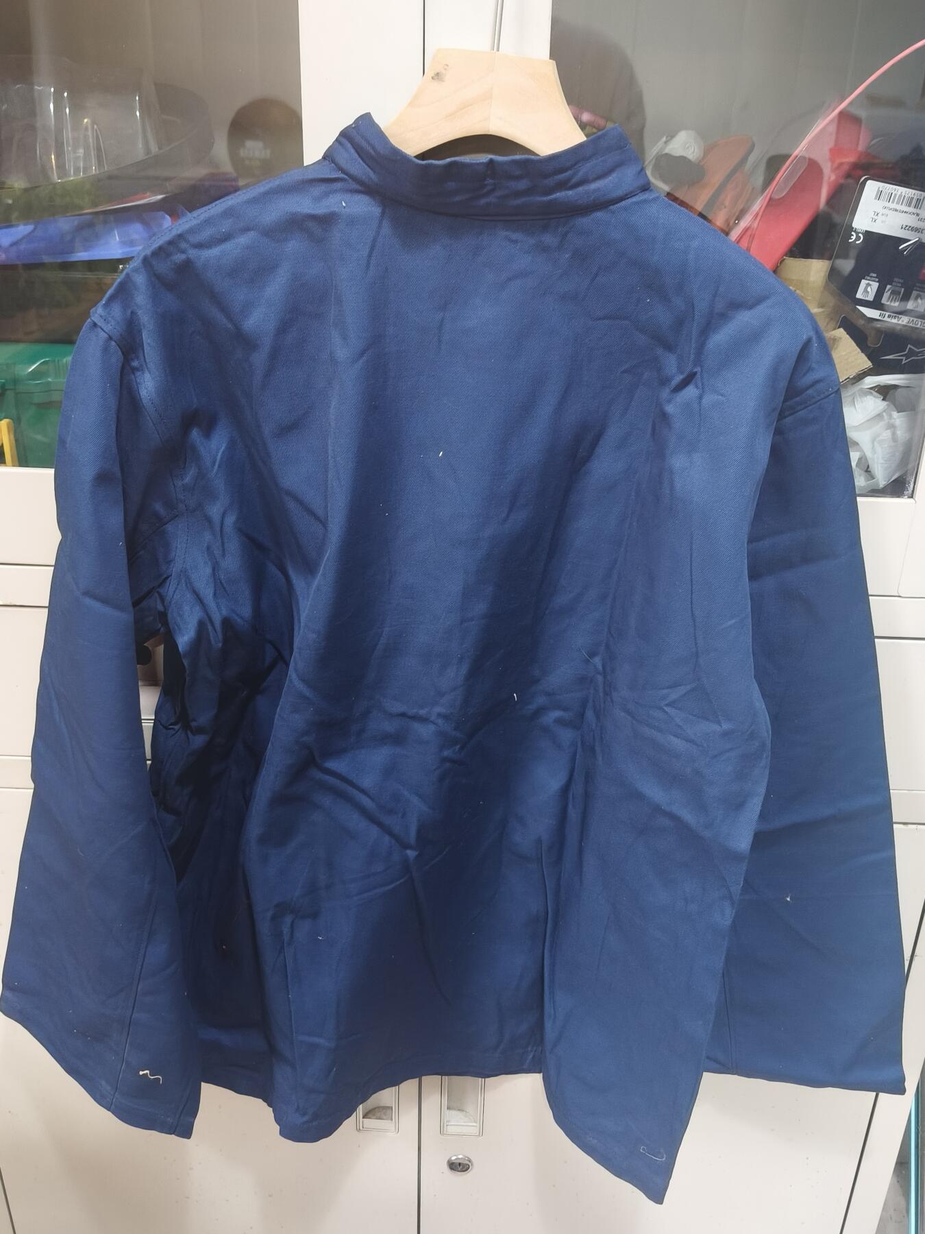 云宸嘉赏-勋臻佳藏四月精品甄选场次（低佣 一元一手） 十年时期 老式棉布兰色人民服 可做COS小王等名人款式 全新未穿未下水 约175-180体态适中可穿着