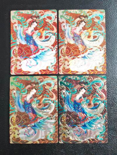 阳大大卡牌拍卖第109期（持续收拍品，周五晚上九点截拍，进群福利早知道） - 【四工艺】齐卡文化 心染三国 甄宓 普卡+彩闪+半粗+全粗  四工艺