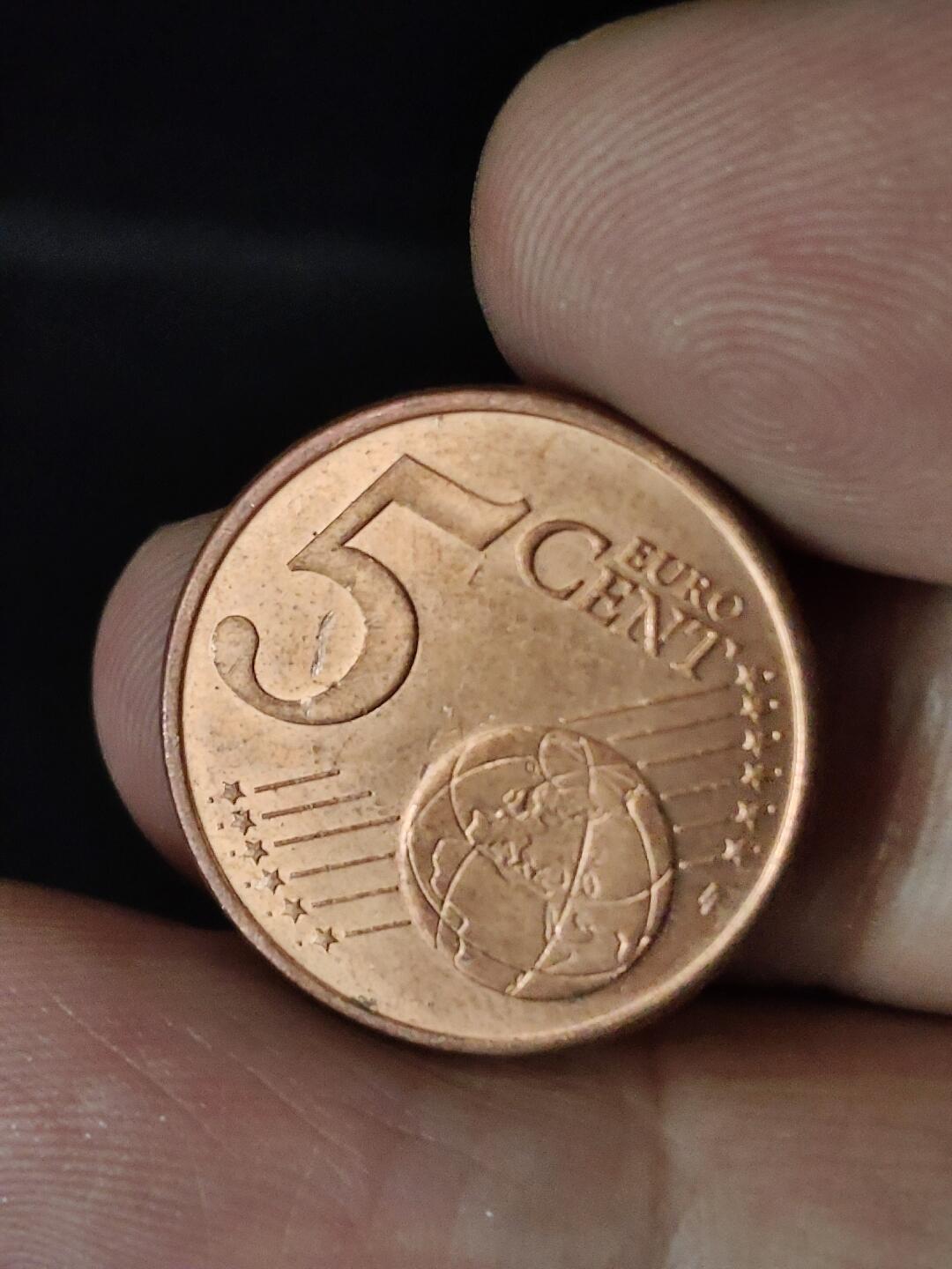 猩哥外币小铺➨【第228场】 5欧分